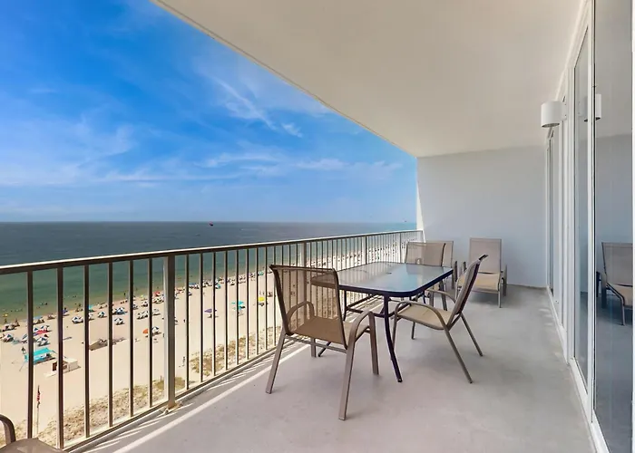 Oceanfront With Sweeping Views Washer Dryer Ac & Access To Pool Gulf Shores
